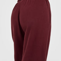 Mid Weight Relaxed Straight Leg Joggers | Rosewood