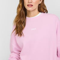 Mid Weight Sweatshirt | Chalk Pink