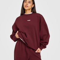 Mid Weight Sweatshirt | Rosewood