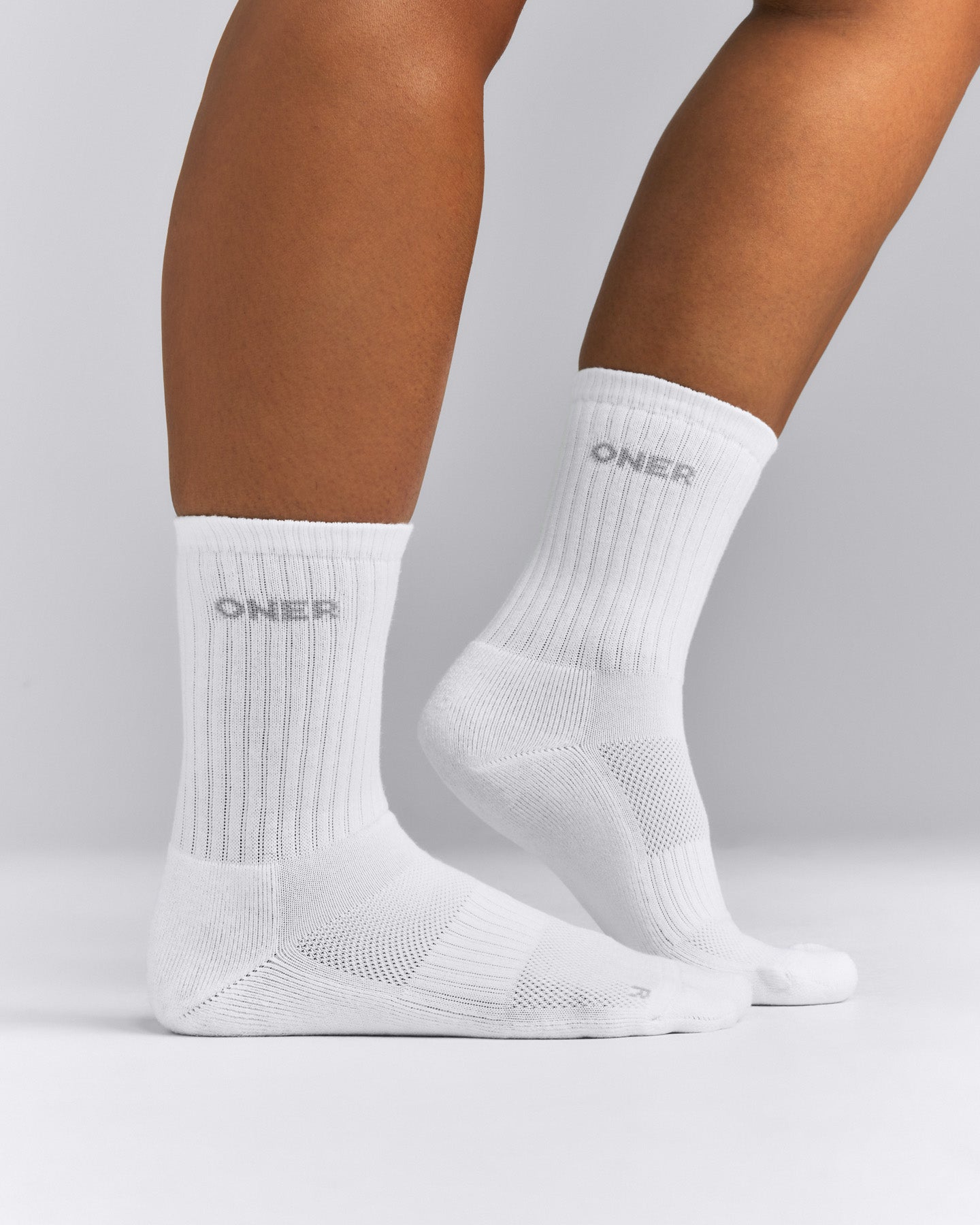 Long Crew Socks 1 Pack | White
