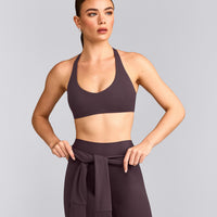 SoftMotion™ Bralette | Dark Umber Brown