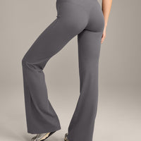 SoftMotion™ Flared Bottoms with Grey Logo | Ash Grey