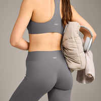 SoftMotion™ Flared Bottoms with Grey Logo | Ash Grey