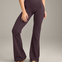 SoftMotion™ Flared Bottoms with Grey Logo | Dark Umber Brown