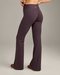 SoftMotion™ Flared Bottoms with Grey Logo | Dark Umber Brown