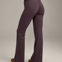 SoftMotion™ Flared Bottoms with Grey Logo | Dark Umber Brown
