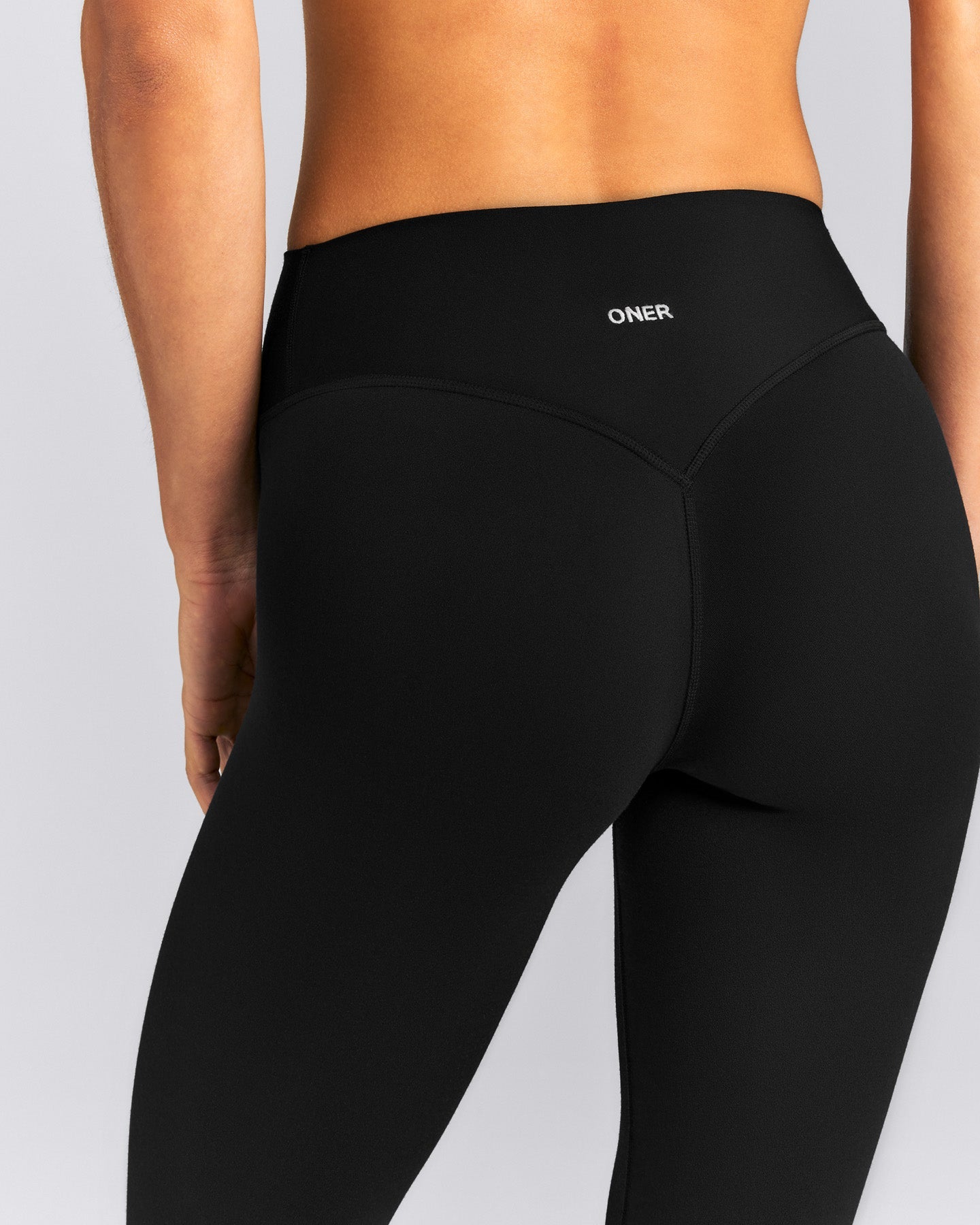 SoftMotion™ High Waisted Capri Leggings New Branding | Black