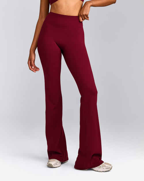 SoftMotion™ Flared Pants | Ruby Red