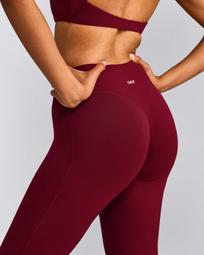 SoftMotion™ Flared Pants | Ruby Red
