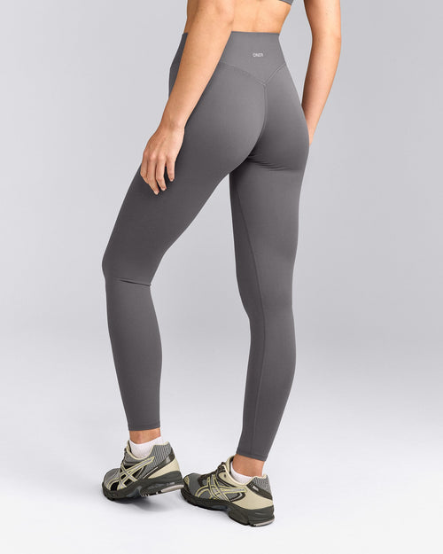 SoftMotion™ High Waisted Leggings | Ash Gray