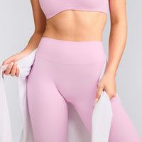 SoftMotion™ High Waisted Leggings | Chalk Pink