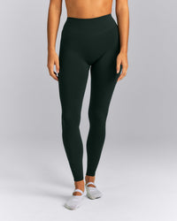 SoftMotion™ High Waisted Leggings | Emerald Noir