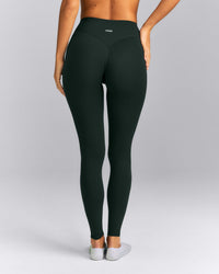 SoftMotion™ High Waisted Leggings | Emerald Noir