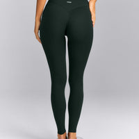 SoftMotion™ High Waisted Leggings | Emerald Noir