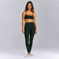 SoftMotion™ High Waisted Leggings | Emerald Noir