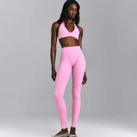 SoftMotion™ High Waisted Leggings | Rose Pink