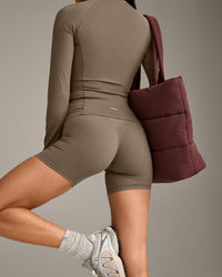 SoftMotion™ Jacket with Grey Logo | Moss Brown