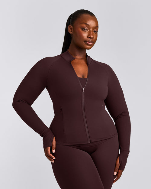 SoftMotion™ Jacket | Plum Brown
