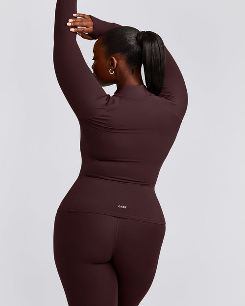 SoftMotion™ Jacket | Plum Brown