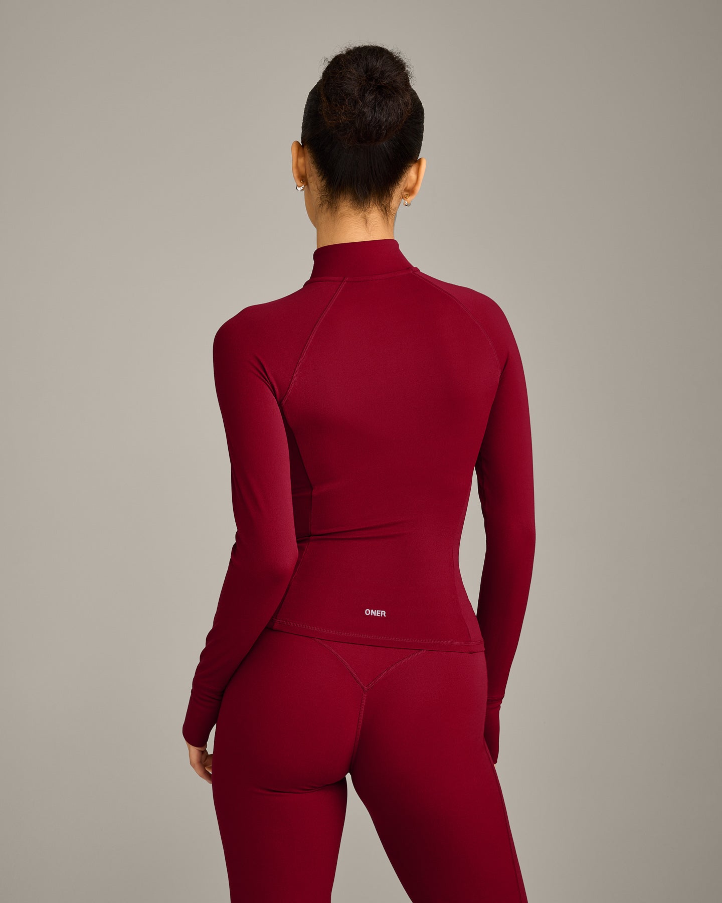 SoftMotion™ Jacket with Grey Logo | Ruby Red