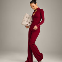 SoftMotion™ Jacket with Grey Logo | Ruby Red