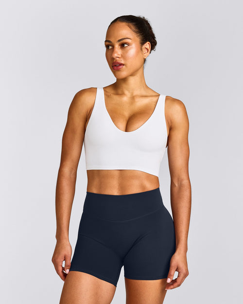 SoftMotion™ Longline Sports Bra | White