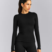 SoftMotion™ Long Sleeve Top New Branding | Black