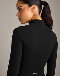 SoftMotion™ Mid Jacket with Grey Logo | Black