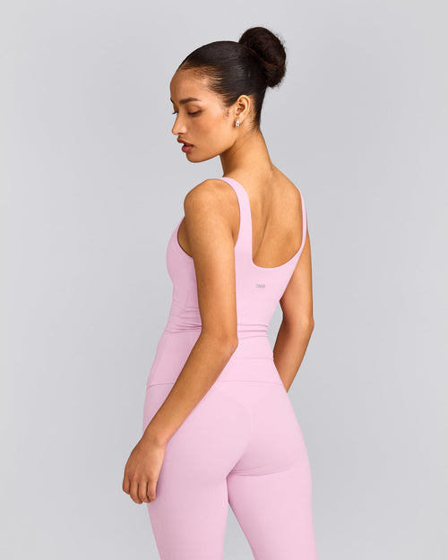 SoftMotion™ Scoop Neck Tank Top | Chalk Pink