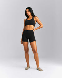 SoftMotion™ Sports Bra New Branding | Black