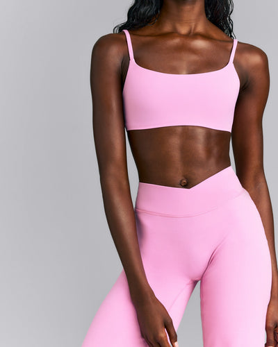 SoftMotion™ Wrap Straight Leg Pants | Rose Pink