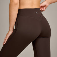 UnifiedMove™ Wrap Flared Bottoms with Reflective Logo | 70% Cocoa