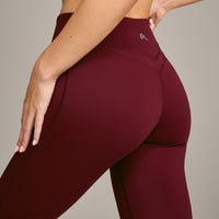 UnifiedMove™ Wrap Flared Bottoms with Reflective Logo | Rosewood