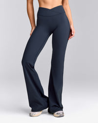 UnifiedMove™ Wrap Flared Pants | True Blue