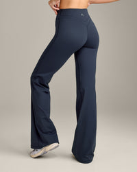UnifiedMove™ Wrap Flared Bottoms with Reflective Logo | True Blue