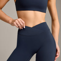 UnifiedMove™ Wrap Flared Bottoms with Reflective Logo | True Blue
