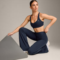 UnifiedMove™ Wrap Flared Bottoms with Reflective Logo | True Blue