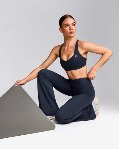 UnifiedMove™ Wrap Flared Pants | True Blue