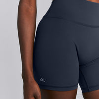 UnifiedMove™ High Waist Shorts 6" | True Blue