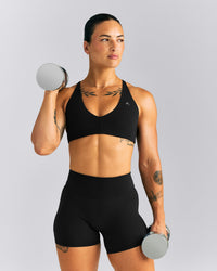 UnifiedMove™ High Waist Shorts 6" New Branding | Black