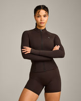 UnifiedMove Pocket Jacket with Reflective Logo | 70% Cocoa