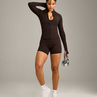 UnifiedMove Pocket Jacket with Reflective Logo | 70% Cocoa