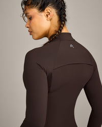 UnifiedMove Pocket Jacket with Reflective Logo | 70% Cocoa