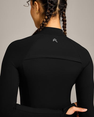 UnifiedMove Pocket Jacket with Reflective Logo | Black