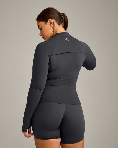 UnifiedMove Pocket Jacket with Reflective Logo | Coal