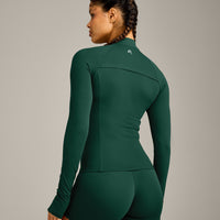 UnifiedMove™ Pocket Jacket with Reflective Logo | Racing Green