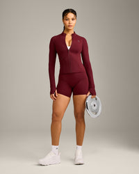 UnifiedMove Pocket Jacket with Reflective Logo | Rosewood