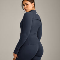 UnifiedMove Pocket Jacket with Reflective Logo | True Blue