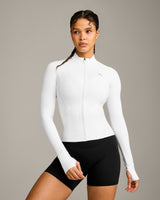 UnifiedMove Pocket Jacket with Reflective Logo | White