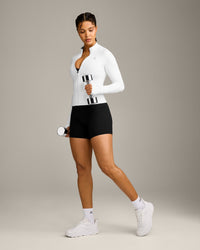 UnifiedMove Pocket Jacket with Reflective Logo | White